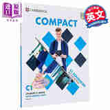 2024年新版剑桥官方CAE考试备考Compact教材 学生书 含答案听力音频在线账号资源 自学第2版Compact Advanced SB