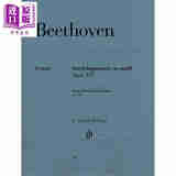 预售 HN742 Beethoven String Quartet op131 进口艺术 贝多芬 升C小调弦乐四重奏op131 分谱