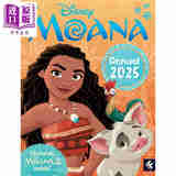 预售 迪士尼海洋奇缘2025年鉴 Disney Moana Annual 2025 英文原版 儿童卡通动画 绘本 图画故事书 进口童书 精装读物