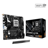 华擎B850M 匠心/钢铁传奇 支持AMD 锐龙R5  7500F 9600X 9700X 9800X 3D板U套装 【高性价比】B850M X WIFI 主板+R7 7800X 3D散片（带核显）