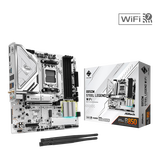 华擎B650M-H/M.2+ WIFI B850M 支持AMD 锐龙 7500F 9600X 9700X 板U套装 【钢铁传奇 WIFI7 D5】B850M 单主板（无CPU处理器）