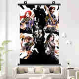 狼天影光与影33号远征队海报挂画卷轴二次元动漫背胶墙周边装饰画可定制 06 80*120cm