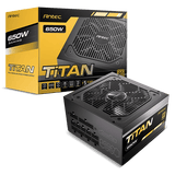 安钛克BP750 金牌直出电源  泰坦TiTAN系列TP650 TP750金牌全模组电源 搭瓦尔基里一体式水冷散热器套装 安钛克TiTAN 650W 金牌全模组电源 黑色 搭配 瓦尔基里B360 GT 3.95寸屏幕 黑色