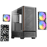 安钛克（Antec）  AX61 FLUX C3 P20C ARGB FLUX REAR ARGB支持ATX大板 玻璃侧透 海景房机箱 搭配电源套装 安钛克 P30 ARGB（强劲散热） 机箱+安钛克 泰坦 850W 金牌全模电源