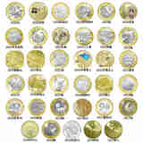 1991-2025年发行35/50/100枚纪念币大全套羊龙蛇京剧生旦热带雨林