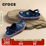 卡骆驰洞洞鞋贝雅卡骆班轻便耐磨一脚蹬休闲鞋|205089 深蓝/辣椒红-4CC 41 /42(260mm)