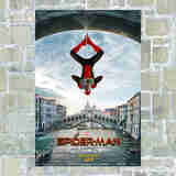 狼天影蜘蛛侠英雄远征海报墙贴纸电影周边贴画大宿舍卧室自粘高清可定制 蜘蛛侠英雄远征06 80*120cm