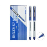 爱好 直液式中性笔学生全针管考试笔  子弹头商务签字水笔替芯 多款可选 0.5mm子弹头 蓝色12支 2000