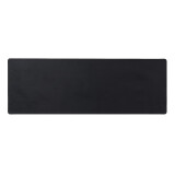 SANWA SUPPLY 中号薄款鼠标垫 细面不锁边布垫 橡胶防滑 办公游戏电竞 MPD-C4 黑色 大尺寸桌垫 纤薄款