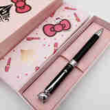 白金（PLATINUM）MWB-1000SKT多用笔 2色圆珠笔+铅笔 凯蒂猫 hellokitty 黑色杆