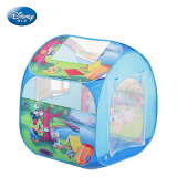 迪士尼 DISNEY 儿童室内外帐篷海洋球池沙滩草坪垫子米奇田园玩具游戏屋 彩盒装SWL-210 送50海洋球