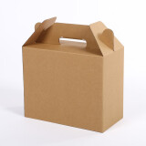 巨惠包装 水果纸盒土鸡蛋手提礼盒干果礼品盒活鸡手提纸箱8种规格选 10个纸盒 STA40*18*30cm