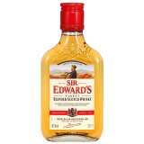 爱德华爵士（Sir Edward’s）洋酒英国原装进口 调配型 调和酒苏格兰 威士忌 原味 200ml 酒版 小瓶酒
