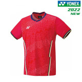 YONEX尤尼克斯运动T恤 羽毛球T恤运动服 10486CR男款 红色 L