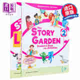 The Story Garden 2 小学英语 故事花园2学生书+笔记本+电子互动书 含音视频和练习资源A1-A2剑桥YLE-KET考试适用