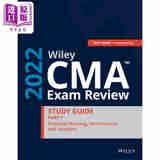 预售 Wiley财务规划 绩效和分析集 Wiley CMA Exam Review 2022 Part 1 StudyGuide 英文原版 中商原版