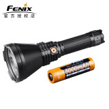FENIX 新品强光远射手电筒 聚光高亮1500流 21700电池可充电搜索手电 标配含一节5000毫安USB电池