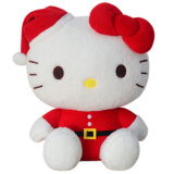 MECHILEhello kitty凯蒂猫公仔毛绒玩具布娃娃玩偶女朋友儿童圣诞节礼物 圣诞版 坐高约30厘米