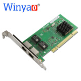 Winyao WY546T2 PCI 双口千兆网卡 82546 台式机 软路由 ESXI