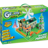 GREENEX儿童物理电路stem科学实验小学生科技小制作科普8-10-12岁太阳能玩具绿色能源天堂