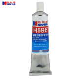HAMLD哈米德 H596硅橡胶平面密封剂灰色耐高温 100g/支