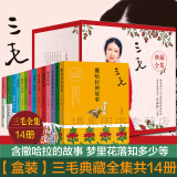 正版立减】三毛作品典藏全集作品集14册：雨季不再来 撒哈拉的故事 稻草人手记温柔的夜梦里花落知多少万水千山走遍送你一匹马亲爱的三毛我的宝贝你是我不及的梦滚滚红尘 流星雨兰屿之歌清泉故事 刹那时光
