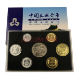 中国硬币 第三套硬币  长城币硬币 纪念币 分币年份随机  全品 80年长城币7枚分币年份随机套装
