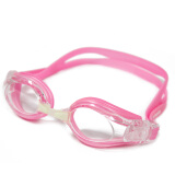 英发（YINGFA） 男女民用型大镜框舒适型防雾泳镜 Y2800AF Y2800AF-08粉红色透明镜片