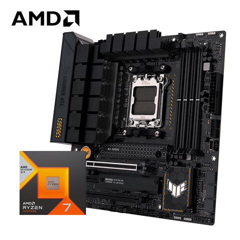 AMD����R7 7800X3D�˶TUF GAMING B650M-PLUS������ ����CPU��װ ��U��װ 3519Ԫ