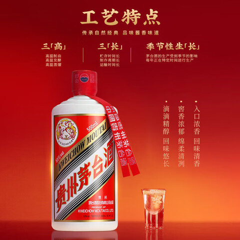 ę́MOUTAI53ȹݷę́Ͱ׾500mlں53500mL12ƿ 18102Ԫ