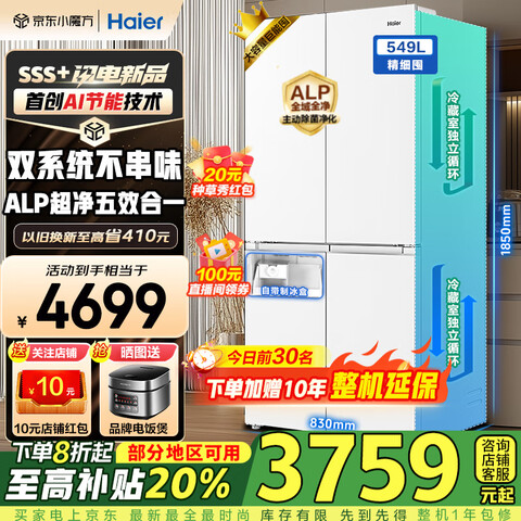 HaierƷ׷549˫ϵͳƱʮĿһЧܷ˪ALPϵͳ20%549˫ϵͳ+ALPЧһ+Ʊ3569.2Ԫ