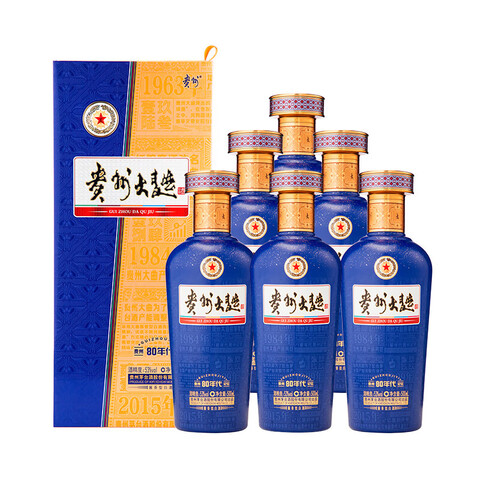 ę́�ƹɷݳ�Ʒ ����80���3.0�� �����Ͱ׾� �����ղ����� 53�� 500mL 6ƿ ���� 778Ԫ