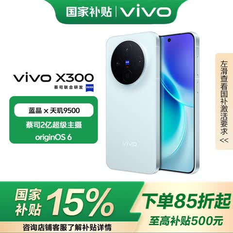 vivo X300 �ֻ� ��˾2�ڳ������� ������ 12+256G 4099.25Ԫ