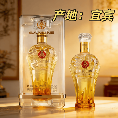 ����Ũ��ɷݳ�Ʒһ�����»�����Բ52��Ũ���Ͱ׾�����ӭ����������52��500mL1ƿ�����ڷɽ��