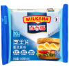 百吉福（MILKANA） 芝士片奶酪 原味 166g/10片装 冷藏 即食 早餐烘焙原料