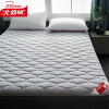 北极绒舒适透气床垫 四季保护垫床褥子可折叠床垫子垫被 灰色 150*200cm