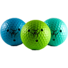 迪卡侬室内迷你高尔夫乐推套组球家用娱乐补充球（一盒3个）-2747139