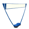 川崎（KAWASAKI）羽毛球网架简易便携式家庭用户外室外移动折叠标准支架套装蓝色