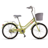 凤凰（Phoenix）城市自行车女士单车通勤复古淑女休闲脚踏车 大卡文 18英寸 绿色