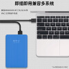 黑甲虫 (KINGIDISK) 160GB USB3.0 移动硬盘 K系列 Pro款 2.5英寸 绅士蓝 商务时尚小巧便携 安全加密 K160