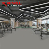 X-RIVALFITNESS 健身房PVC运动地胶防滑耐磨有氧力量多功能区厚4.5mm石榴纹 橙色