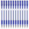 得力 0.5mm 经典办公子弹头中性笔 水笔签字笔蓝色 6600ES 单支装