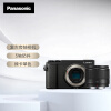 松下（Panasonic）GX9 微单相机 （GX85升级款）H-H025MGK镜头数码相机 复古旁轴相机 5轴防抖 黑色