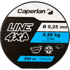 迪卡侬尼龙线鱼线长距离钓法使用日本进口共聚体CAP250M鱼线6号-2410371