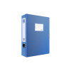 得力(deli)55mmA4塑料文件盒 加厚档案盒 财务凭证收纳盒 办公用品27036蓝色