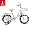 凤凰（Phoenix）自行车宝宝幼儿园童车男女童款单车 14英寸 SHS-美人鱼 钛金灰