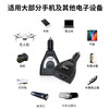美诺迪车载逆变器12V转220充电器电源转换器点烟插头升压器75W小车快充
