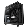 NZXT H6 FLOW 台式电脑机箱黑色 海景房机箱ATX电脑主机箱侧透明电竞水冷游戏机箱
