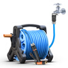 奥瑞驰家用浇花水管车高压洗车水枪工具洗摩托 H3套装+30米水管+收纳架