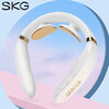 SKG颈椎按摩器 肩颈部按摩仪脉冲热敷舒缓蓝牙护颈仪 K6 晨曦白 生日礼物送长辈男女友礼品
